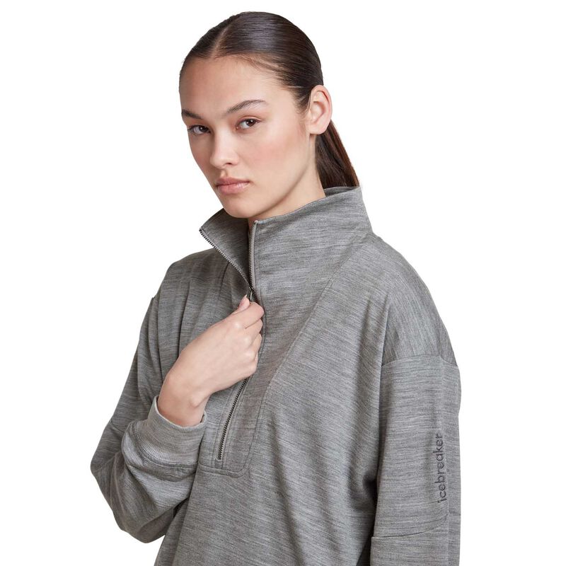 Icebreaker W Merino 150 Drift Relaxed LS Half Zip image number 6